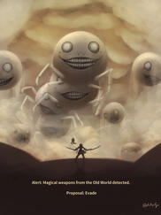 NieR: Automata Poster Design